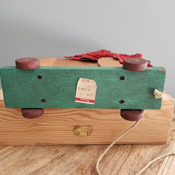 Vintage Teddy Bear Pull Along - Picture 7 of 15